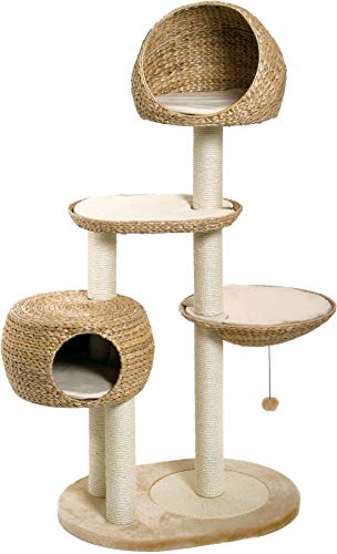 Karlie 34892 Kratzbaum Banana Leaf III L: 103 cm B: 58 cm H: 158 cm beige