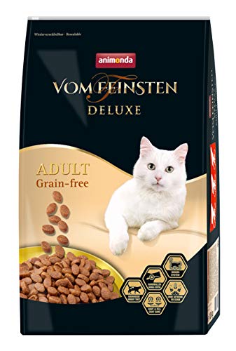 animonda Vom Feinsten Deluxe Adult Grain-Free Katzenfutter, Trockenfutter für erwachsene Katzen, 10...
