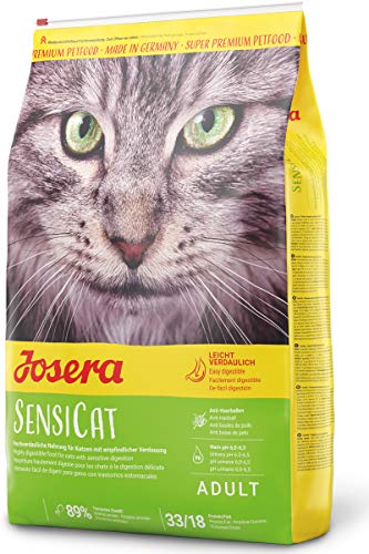 JOSERA SensiCat (1 x 10 kg) | Katzenfutter mit extra verträglicher Rezeptur | Super Premium...